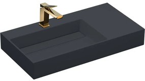 Lavoar pentru blat Archi 90 cm gri mat