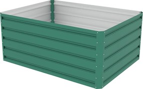 Patură înălțată G21 Daisy 120 x 90 x 52 cm, dintablă, verde