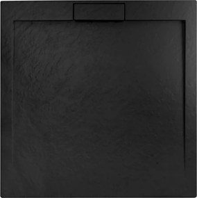 Cadita dus patrata Rea Grand 90x90 negru