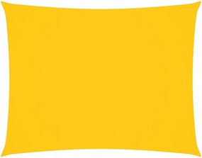 vidaXL Parasolar, galben, 5x6 m, țesătură oxford, dreptunghiular