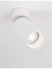 Aplica de perete / tavan cu spot directionabil design modern TOD alb
