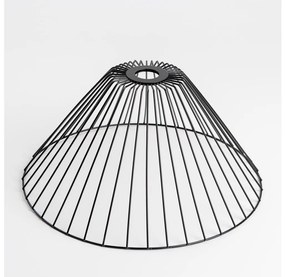 Abajur universal CURITIBA Ø 45 cm, negru