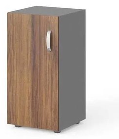 Dulap scurt Manager 39,9 x 42,2 x 80 cm, stânga, nuca warmia / gri