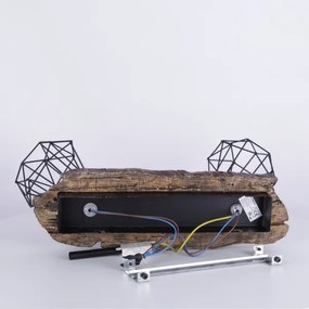 Globo 54017W-2 - Spot PRISKA 2xE27/60W/230V