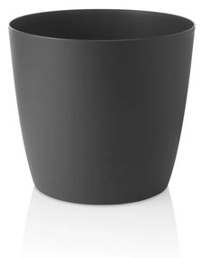 Jardinieră Gardenico Ella Twist 'n' Roll, antracit, 40 cm, 40 cm