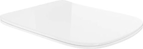 Mexen capac de toaletă cu coborâre lentă, slim, duroplast, alb lucios - 39120100