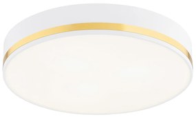 Plafoniera design modern AMORE alb, diametru 35cm