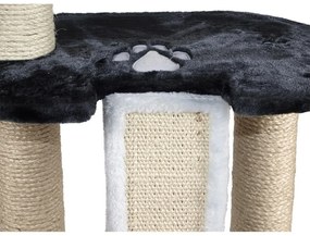 Tommi Suport de zgâriat pentru pisici Hedyantracit/gri deschis, 50 x 35 x 95 cm