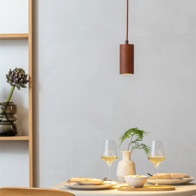 Pendul cu Spot din bambus maro Java