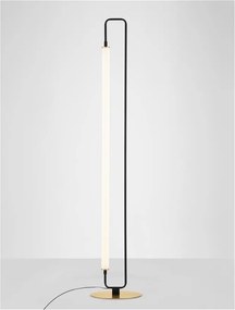 Lampa de podea LED moderna stil minimalist WETRO negru