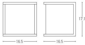Aplică de exterior 1xE27/18W/230V IP54 antracit Zambelis E127