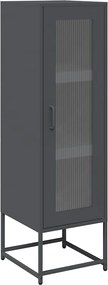 vidaXL Dulap înalt, antracit, 36x39x123 cm, oțel laminat la rece