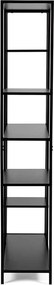 Raft AVENBERG ARCANA 165 x 80 cm negru