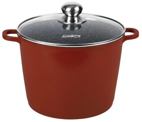 Oală din aluminiu cu capac 24x18 cm, 8.2L – Cooking by Heinner, Colecția Calabria HR-JLG-D24O, ideală pentru gătit în volum mare