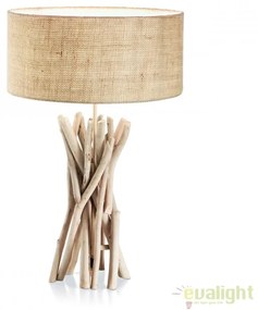 Veioza / Lampa de masa design rustic DRIFTWOOD TL1 129570