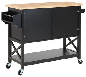 Măsuță servire Melza (negru). 1081333
