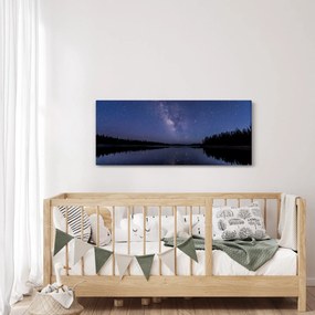 Tablou cu cerul nocturn (120x50 cm)