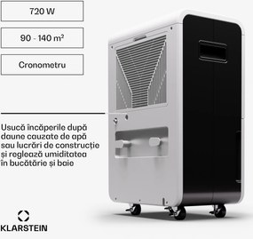 Klarstein DryFy Grand Smart 70, dezumidificator, WiFi, compresie, 70l/24h, 60-90 m²