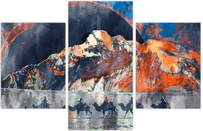 Tablou - Ilustrație de sweathouses (90x60 cm)