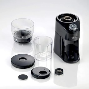 Rasnita electrica pentru macinat cafea Ariete COFFEE GRINDER 3023/00, 200W, 200 g, 14 nivele de macinare, 2-12 cesti, Negru