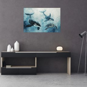 Tablou - Pictură subacvatică (90x60 cm)