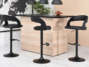 Scaun Honolulu (negru). 1110761