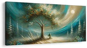 Tablou meditație sub arborele vieții