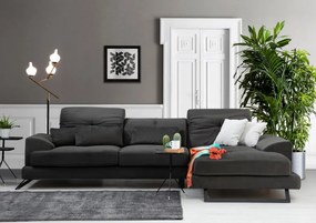 Coltar Frido Corner Right (L3+Chl), Antracit