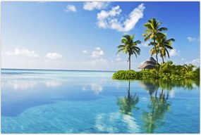 Tablou - Insula tropicală (90x60 cm)