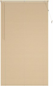 vidaXL Jaluzea venetiană Manual Maro Deschis cu Model 213 x 120 cm PVC