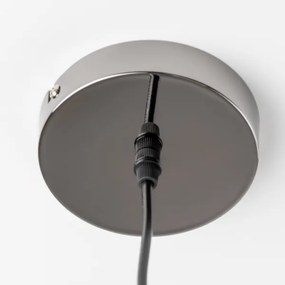 Brilagi - Lustră LED suspendată pe cablu MILLA, 6x G9/3W/230V, negru cromat/sticlă fumurie