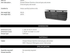 Comoda deosebita design LUX Quintino