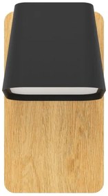 Aplică Eglo 390009 RUSCIO 1xE27/40W/230V negru/maro