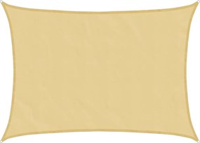 vidaXL Parasolar, nisipiu, 8x6 m, 100% poliester Oxford