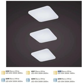 Plafoniera LED design minimalist QUATRO II 60W 5000K
