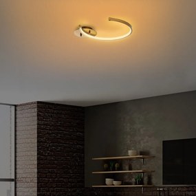 Plafonieră aurie LED 33x46 cm Moon – Opviq lights