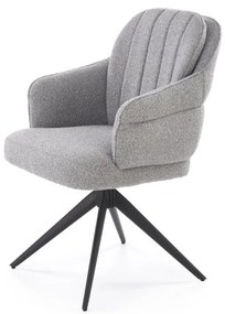 Scaun K570 stofa gri H92 cm