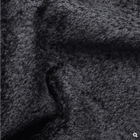 Canapea extensibilă dumonde cu ladă de depozitare si sezut confortabil din spuma high-density, Loana Euphoria Black 300x100 cm