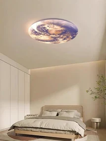 Lustra LED Plafoniera, Elit's, Pamant, 48W lumina calda ,rece si neutra