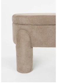 Bancă maro deschis Orly – White Label