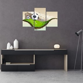 Tablou - Teren de fotbal (90x60 cm)