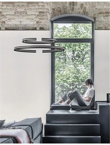 Lustra LED ajustabila design modern circular TORRENTE 93W NVL-9392012