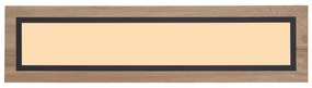 Plafoniera LED Lea 67292D, 24W, 1000lm, lumina calda, IP20, maro+neagra, Globo Lighting