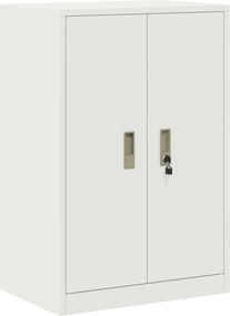 vidaXL Dulap de depozitare Alb 60 x 40 x 90 cm Oțel