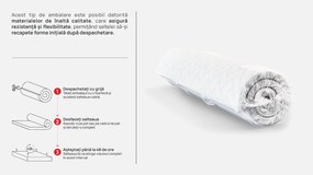 Saltea Zymmo, Mila, 90x200x16, Medie-tare