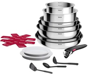 Tefal - Set de vase INGENIO COOK, 15 piese, din inox
