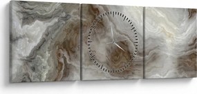 Tablou - Onyx (cu ceas) (90x30 cm)