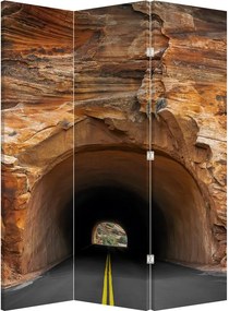 Paravan - Tunel în stâncă (126x170 cm)