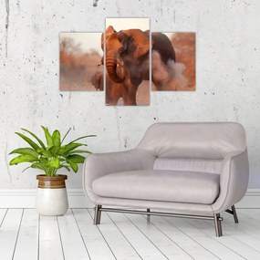 Tablou - Marele elefant african (90x60 cm)