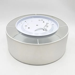 Plafonieră SIRJA PLISADO 2xE27/15W/230V Ø 35 cm albă